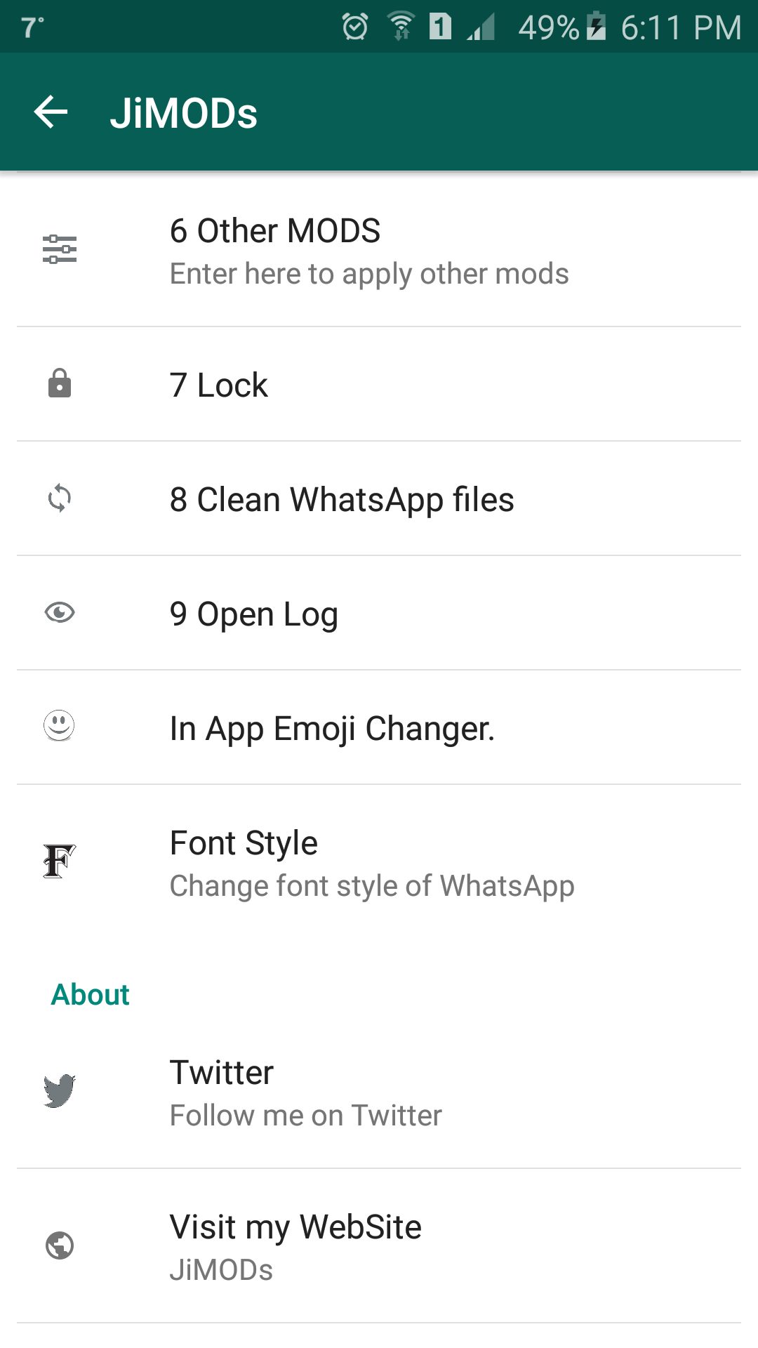 WhatsApp plus JiMODs v5.26 Jimtechs Editions JiMODs
