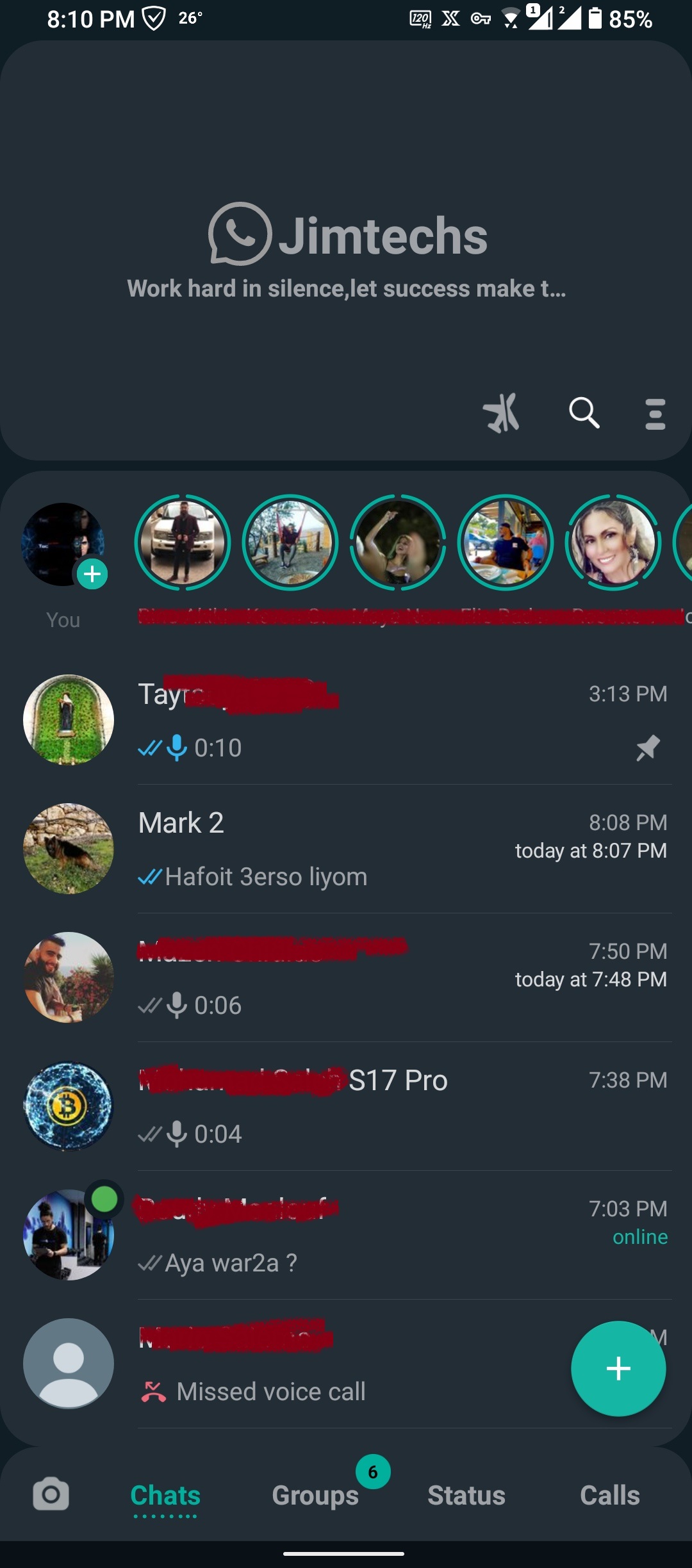 WhatsApp+ JiMODs v8.94 Jimtechs Editions JiMODs