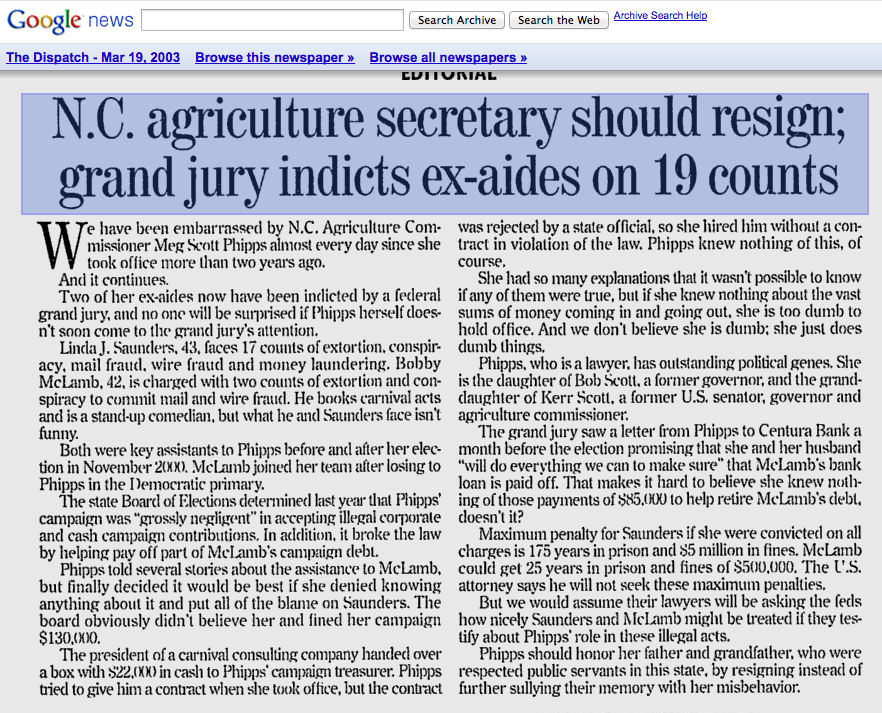 PLOT TWIST in NC Stage Collapse Promoter Convicted Previously for