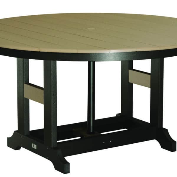 60" Round Table Jim's Amish Structures