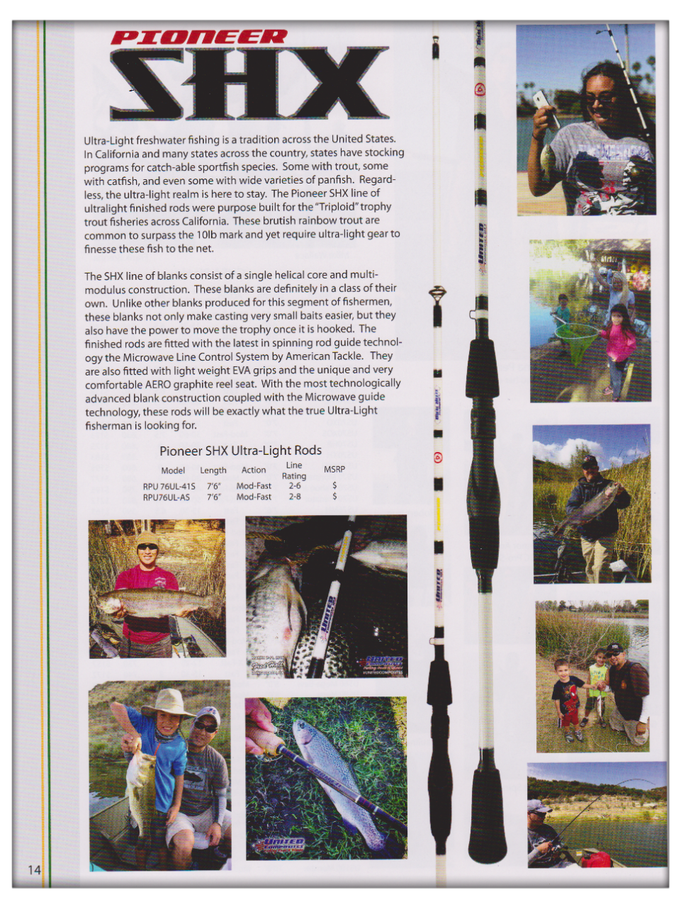 United Composites Jim's Custom Fishing Rods 661 3500444