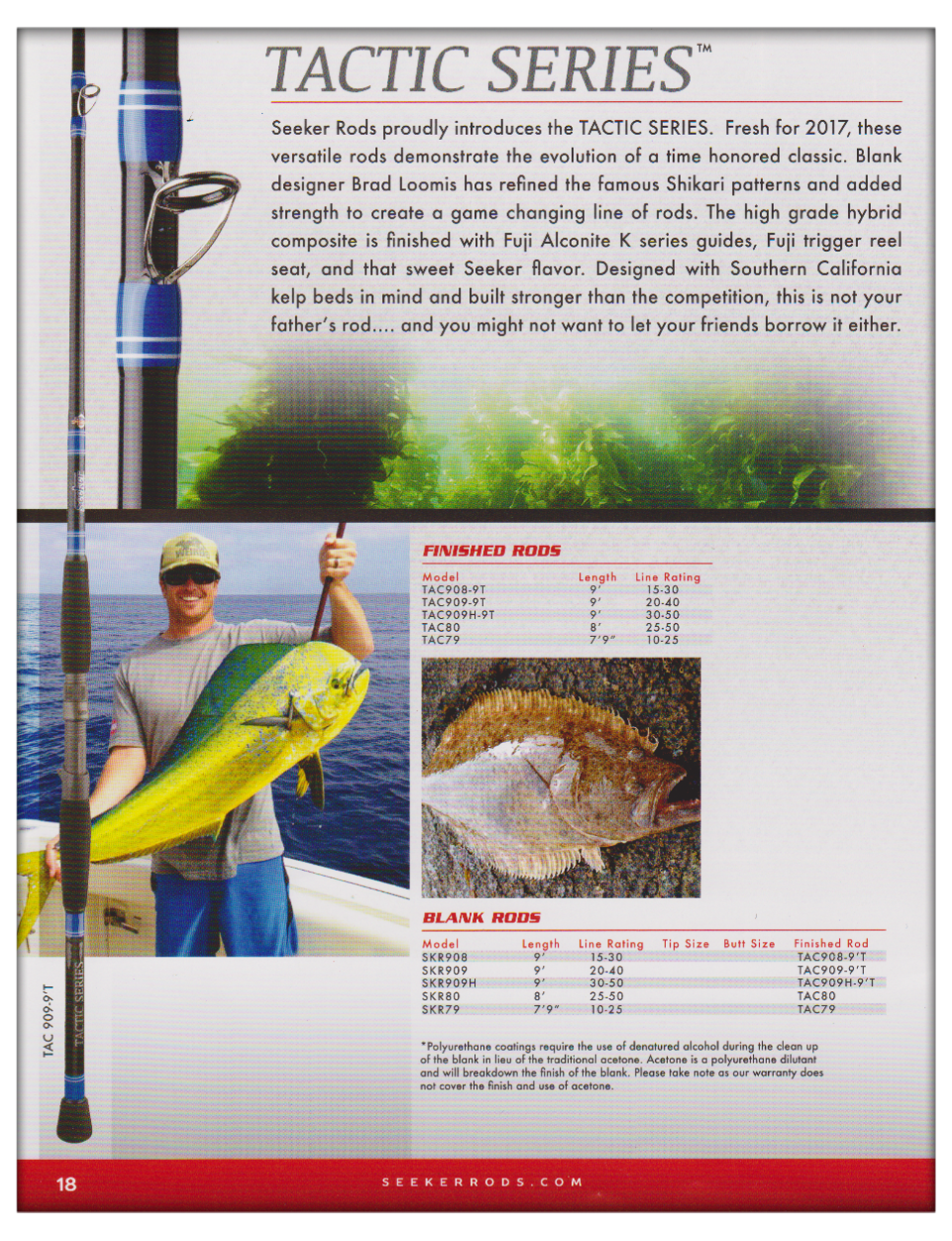 Seeker Rods Jim's Custom Fishing Rods 661 3500444