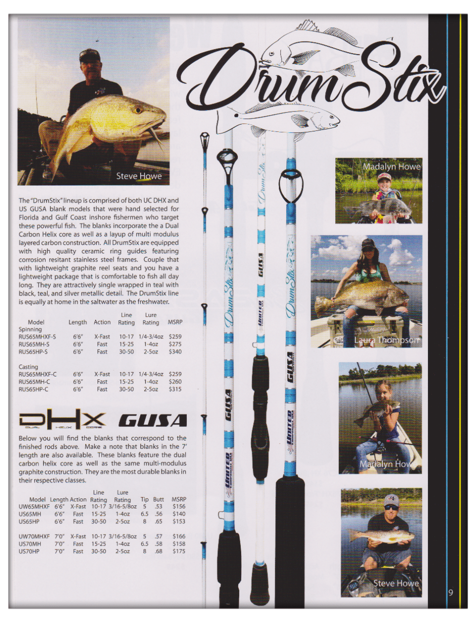 United Composites Jim's Custom Fishing Rods 661 3500444