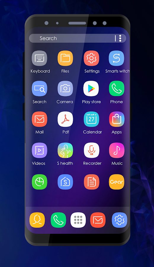 S9 UI Icon Pack v1.5.2 Full APK JiMODs