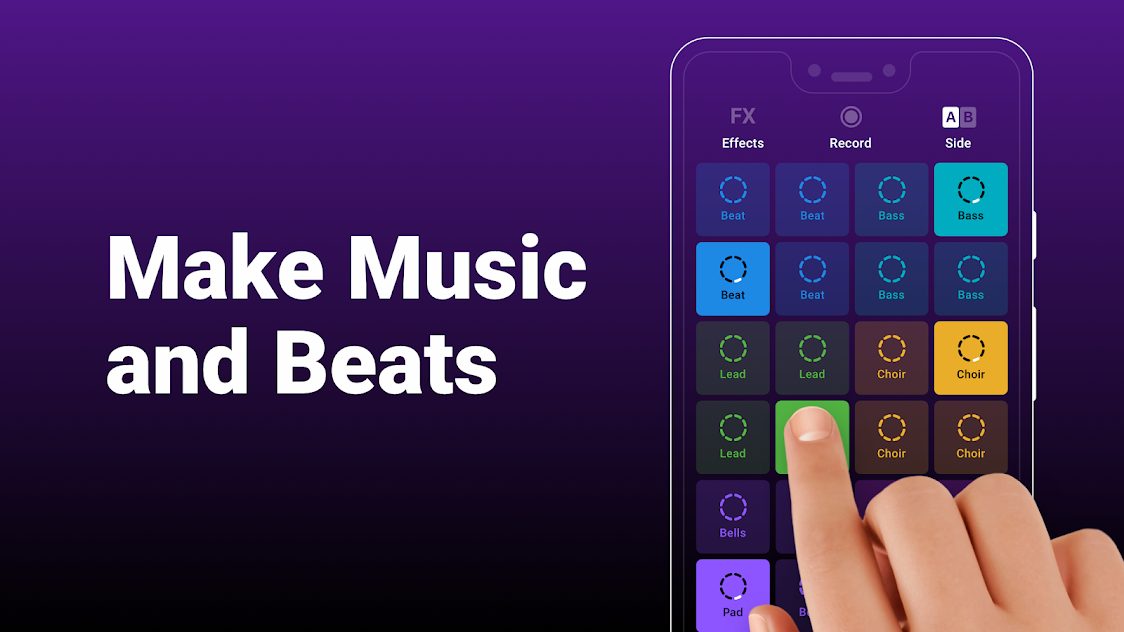 Groovepad Music & Beat Maker v1.2.0 Full APK JiMODs