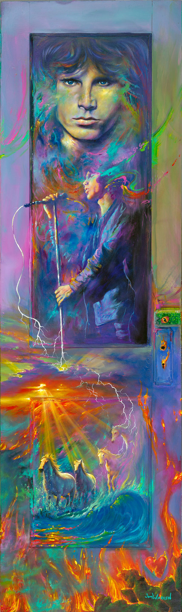 pawn stars jim morrison painting spacecadetsoftosavetheworld