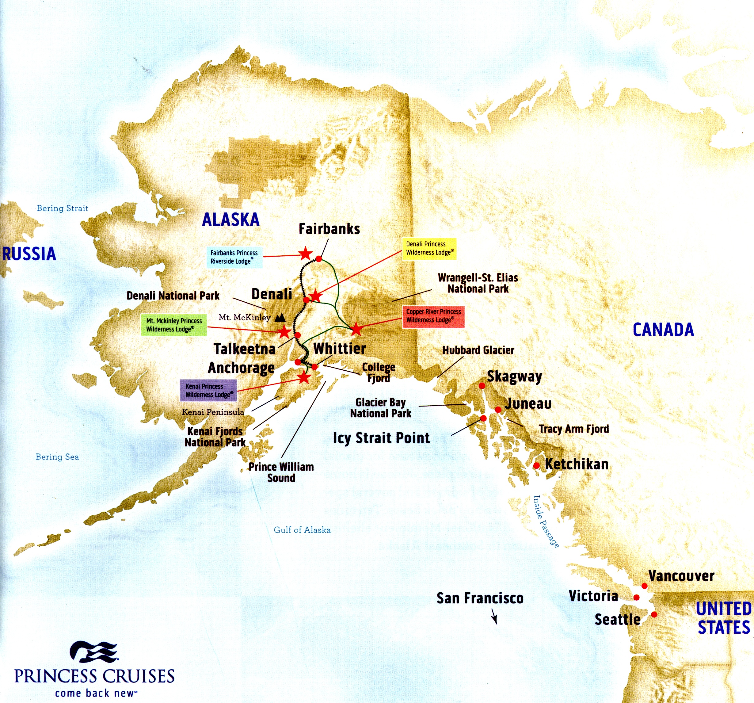 2014 Coral Princess Alaska Cruisetour Review