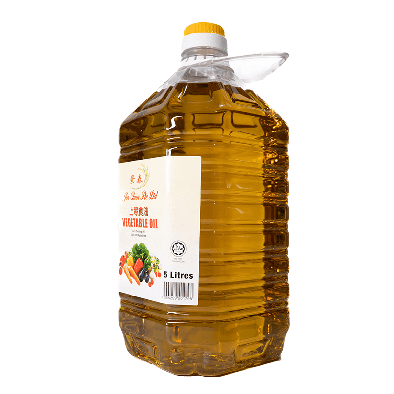 VEGETABLE COOKING OIL 5L (BTL) 食油 (5LTR 桶） JinChun Dry Foods