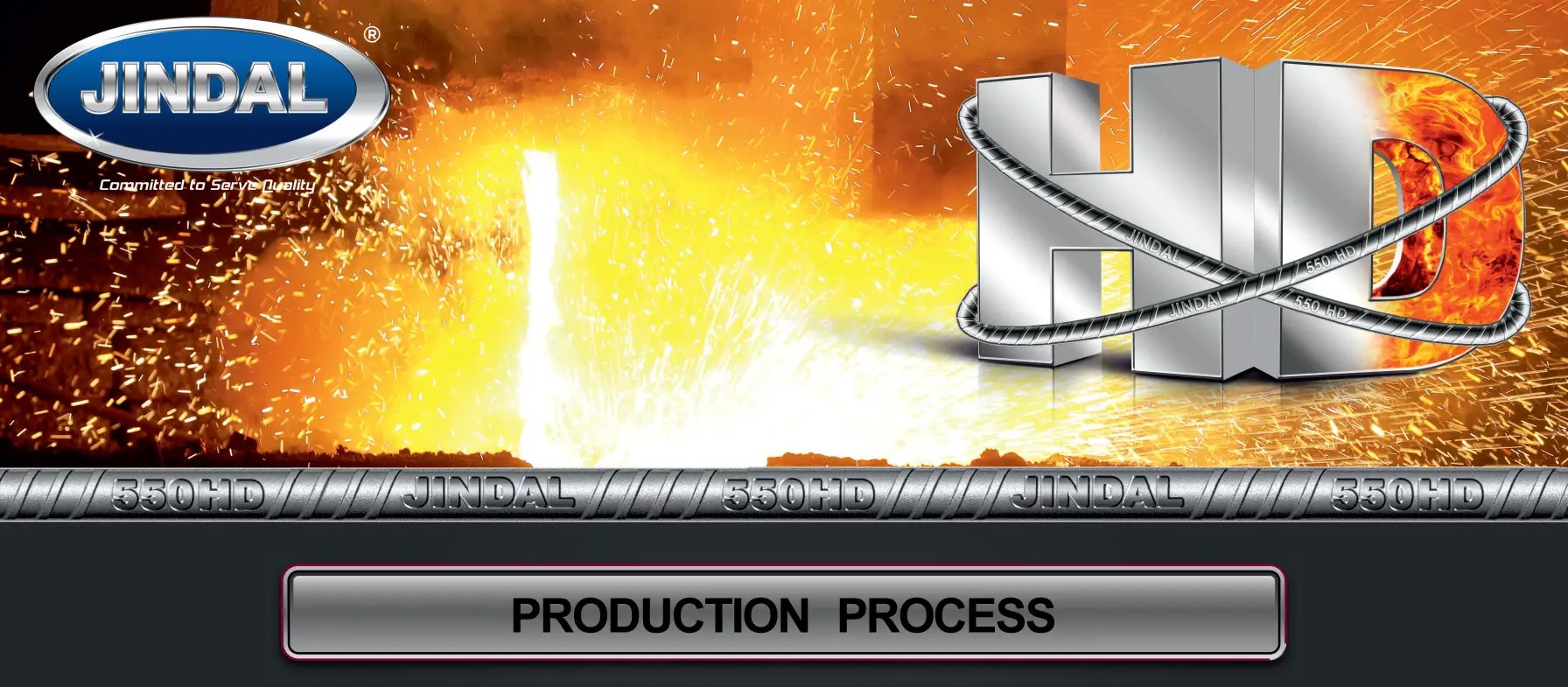 Jindal TMT 550 Manufacturing Process Step by Step
