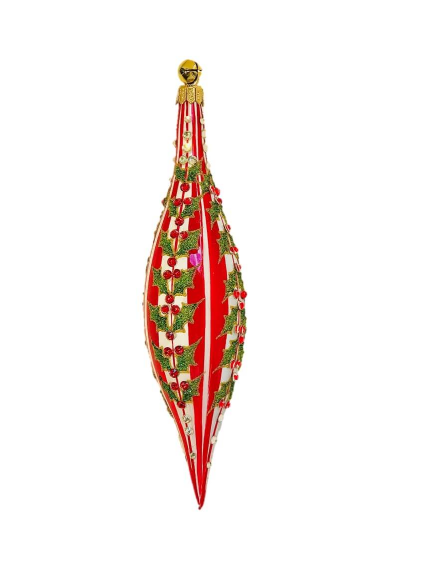 Glass Ball & Drop Ornaments Unique Christmas Ornaments Holiday