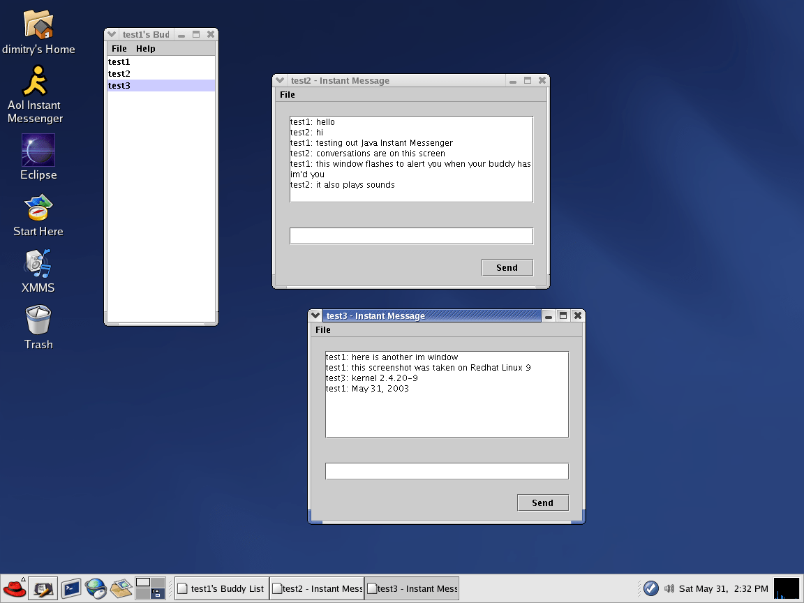 Java Instant Messenger