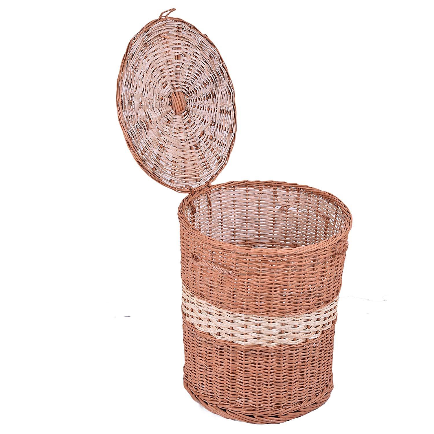 Jiomee Cane Rattan laundry Basket.