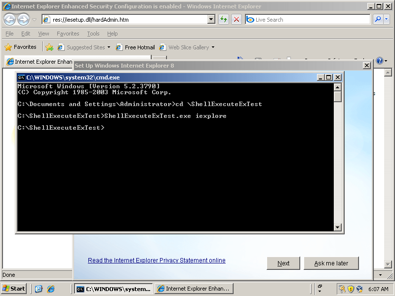 [CORE16898] Run command "iexplore" fails to open Wine