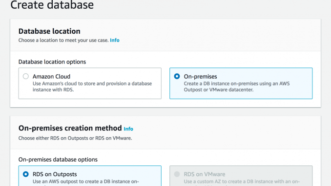 새로운 소식 Amazon RDS on Outposts, Microsoft SQL Server 인스턴스 생성하기 지락문화예술공작단