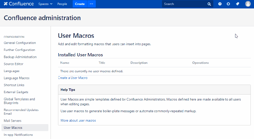 Custom Confluence User Macro to display text as Status (example with params) LaptrinhX