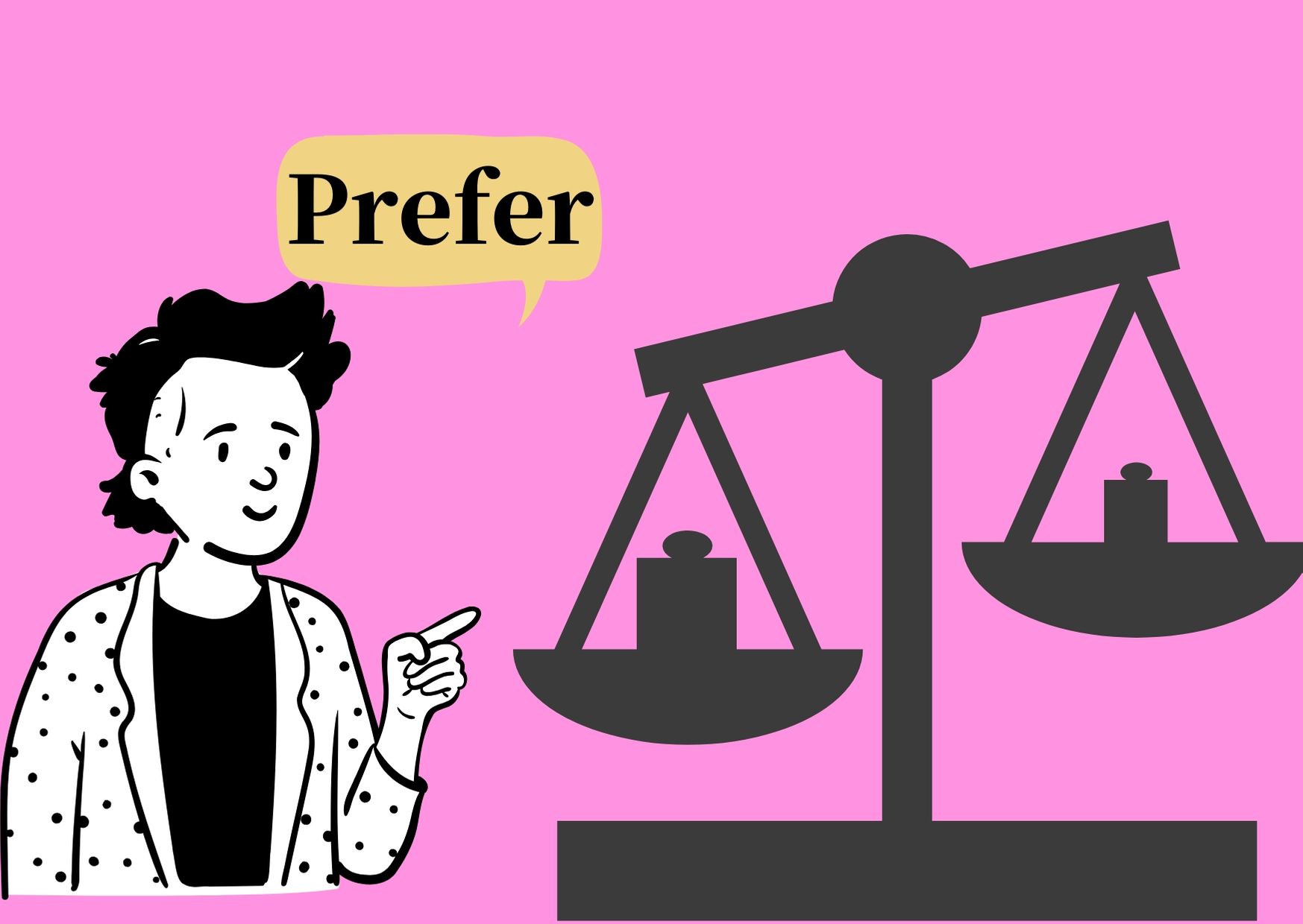 ”Prefer”の覚えるべき文型、熟語をまとめる【基本動詞の文型】 持論空論