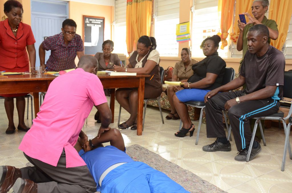 Teachers at Rousseau Primary Trained in Asthma Management and First Aid