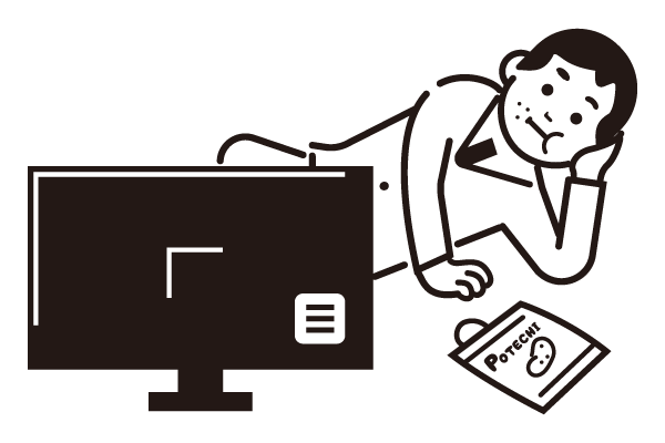 怠慢 イラストストック「時短だ」