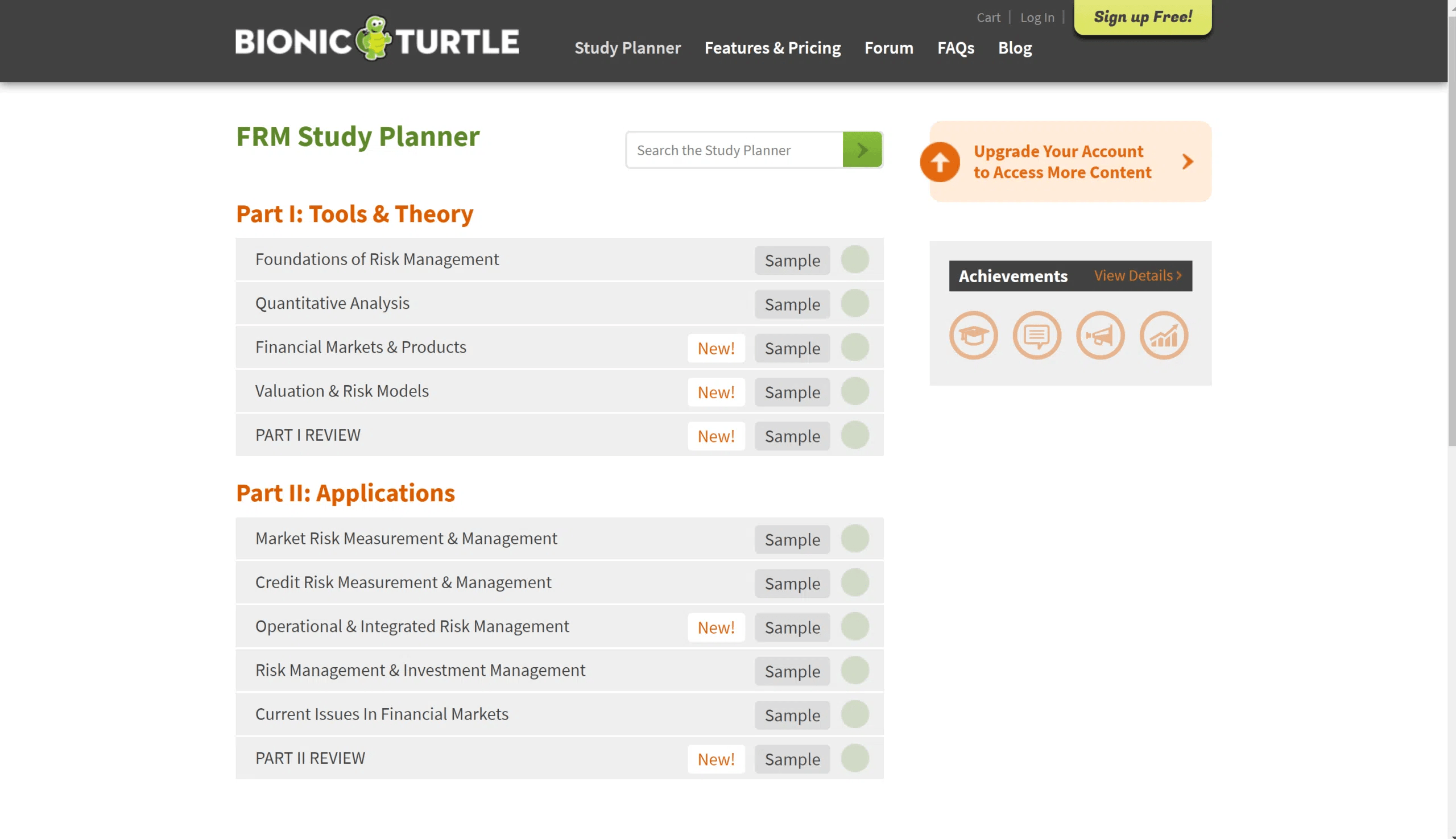 Bionic Turtle Review 2024 Best FRM Exam Prep Course?