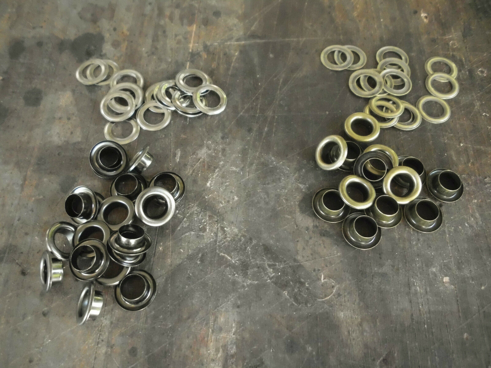 Eyeletswwasher 8mm ID hole 14mm wide 4.8mm high for shoes, bags4