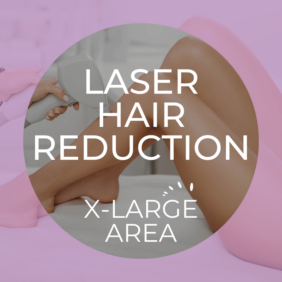Laser Hair Reduction XLarge Area Jiva Med Spa