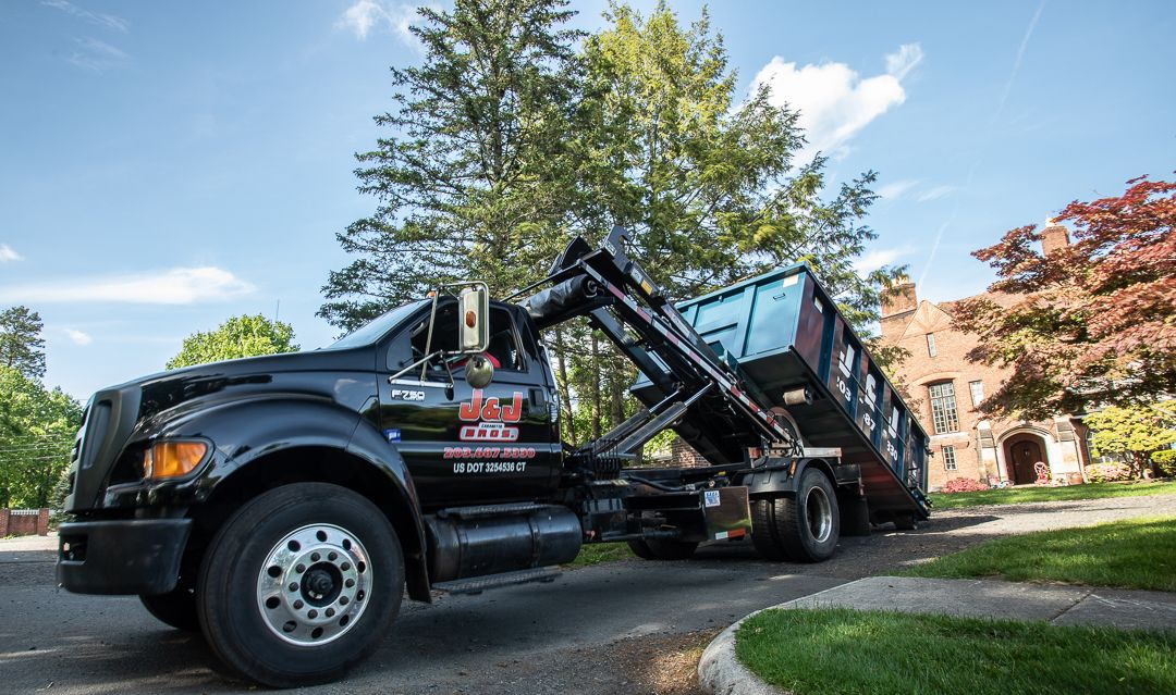 Tree Services. Dumpster Rental in Farmington, CT J&J Bros