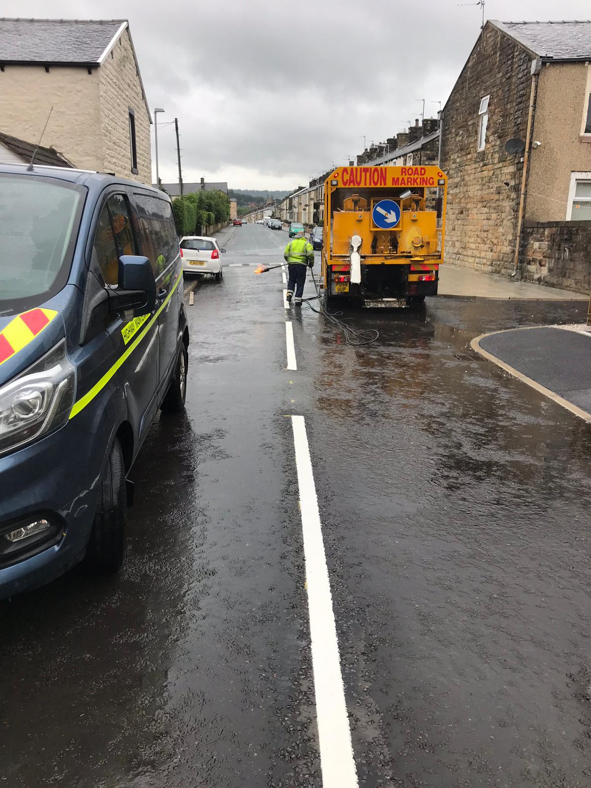 Commercial Road Line Marking in Rotherham