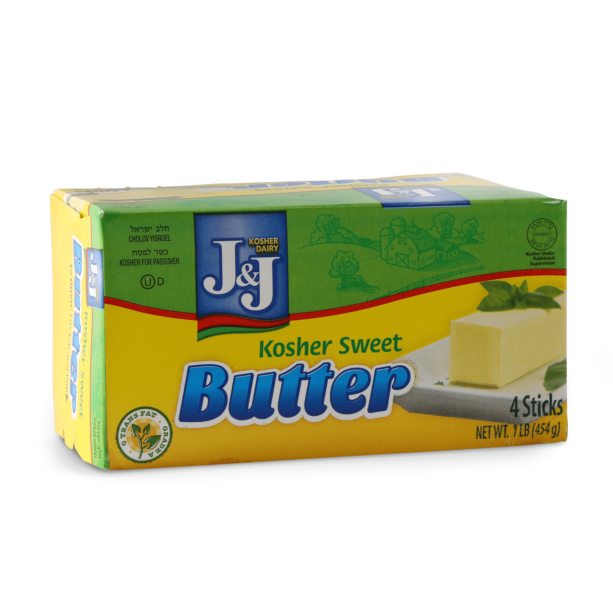 J&J Dairy Stick Butter ¼’s 4pk, 1 Lb.
