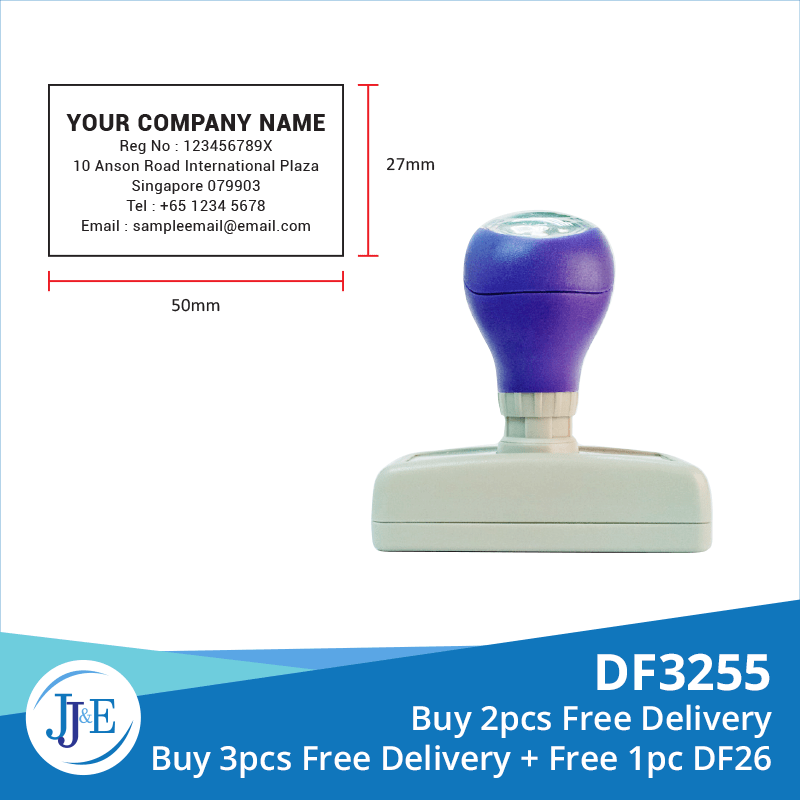 Selfinking Stamp DF3255 JJ & E