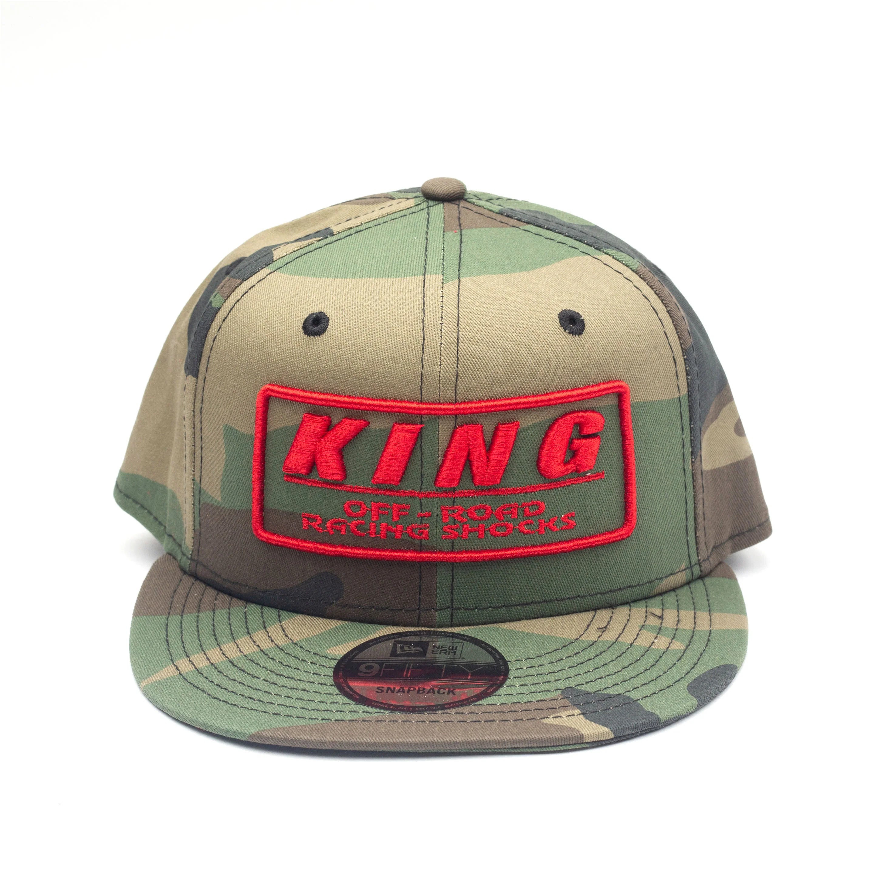 King Shocks 9FIFTY CAMO RED Cap (CAMO Snapback) JJ Performance