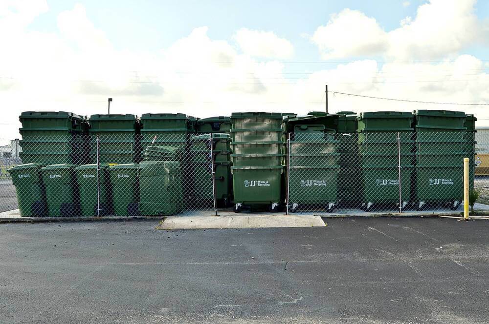 Commercial Trash Services Trash Cart Rental JJ's Waste & Recycling