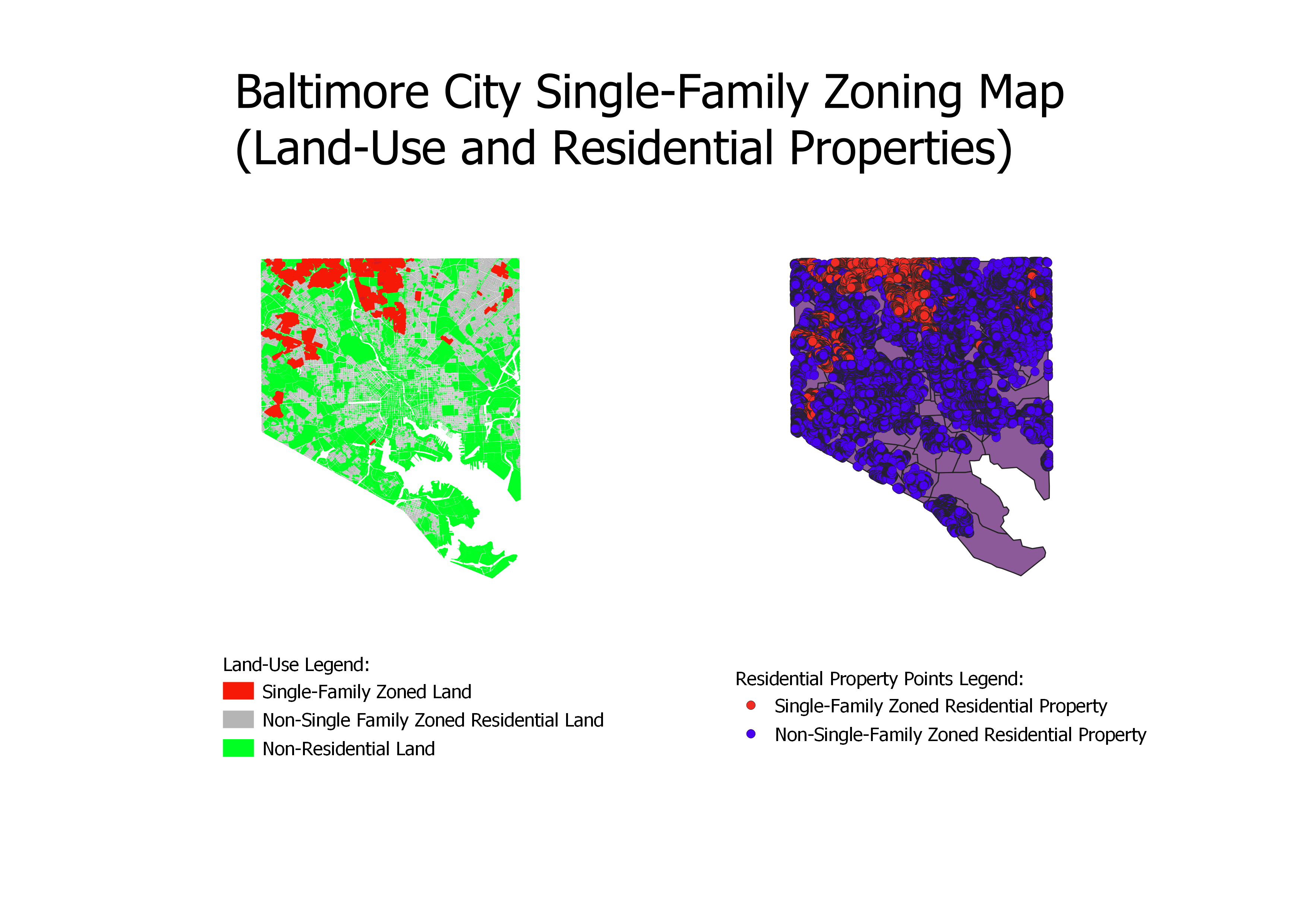 SingleFamily Zoning (SFZ) Map Portfolio Justin Johnson