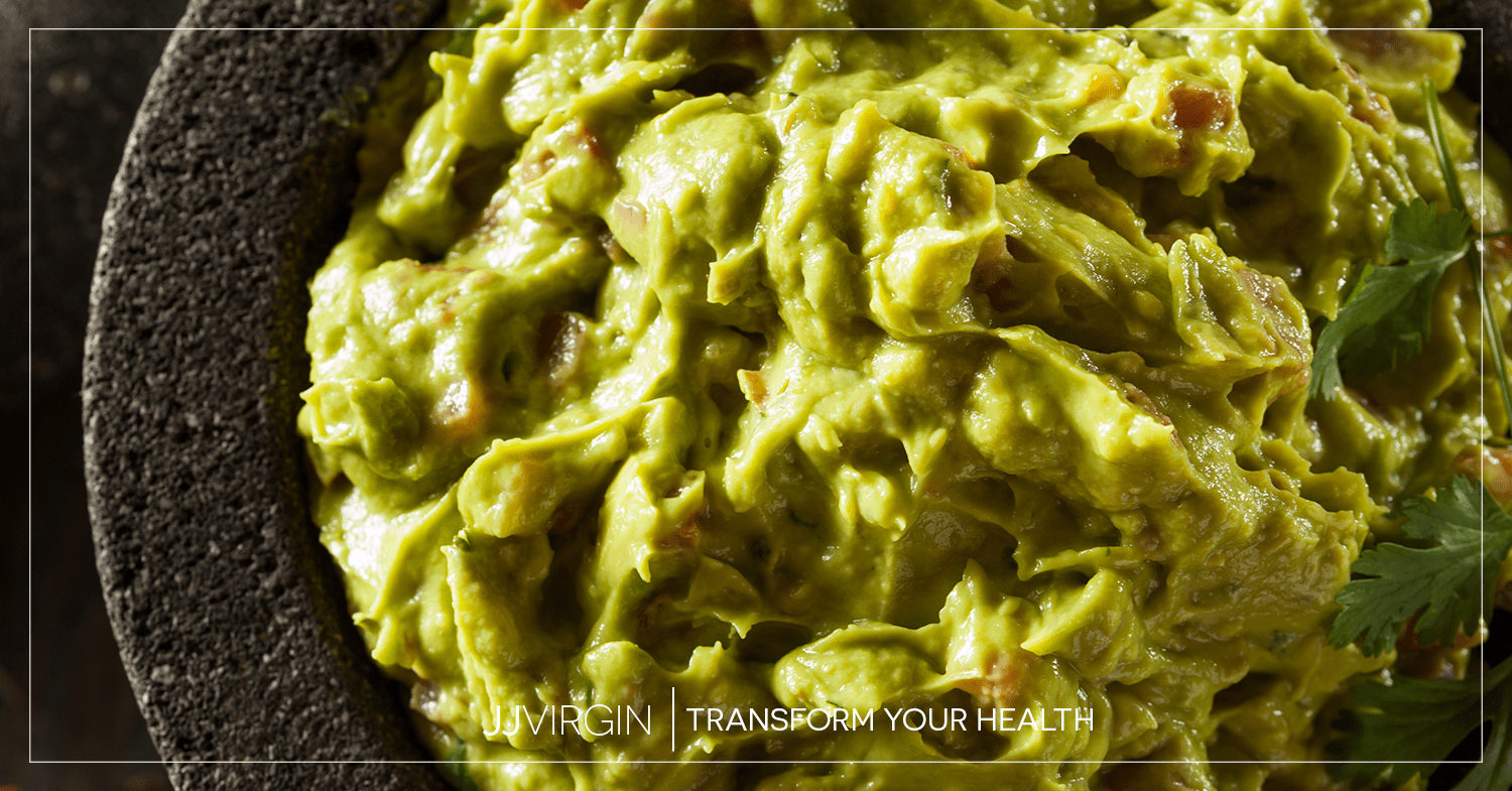 Roasted Jalapeño Guacamole with Toasted Pumpkin Seeds