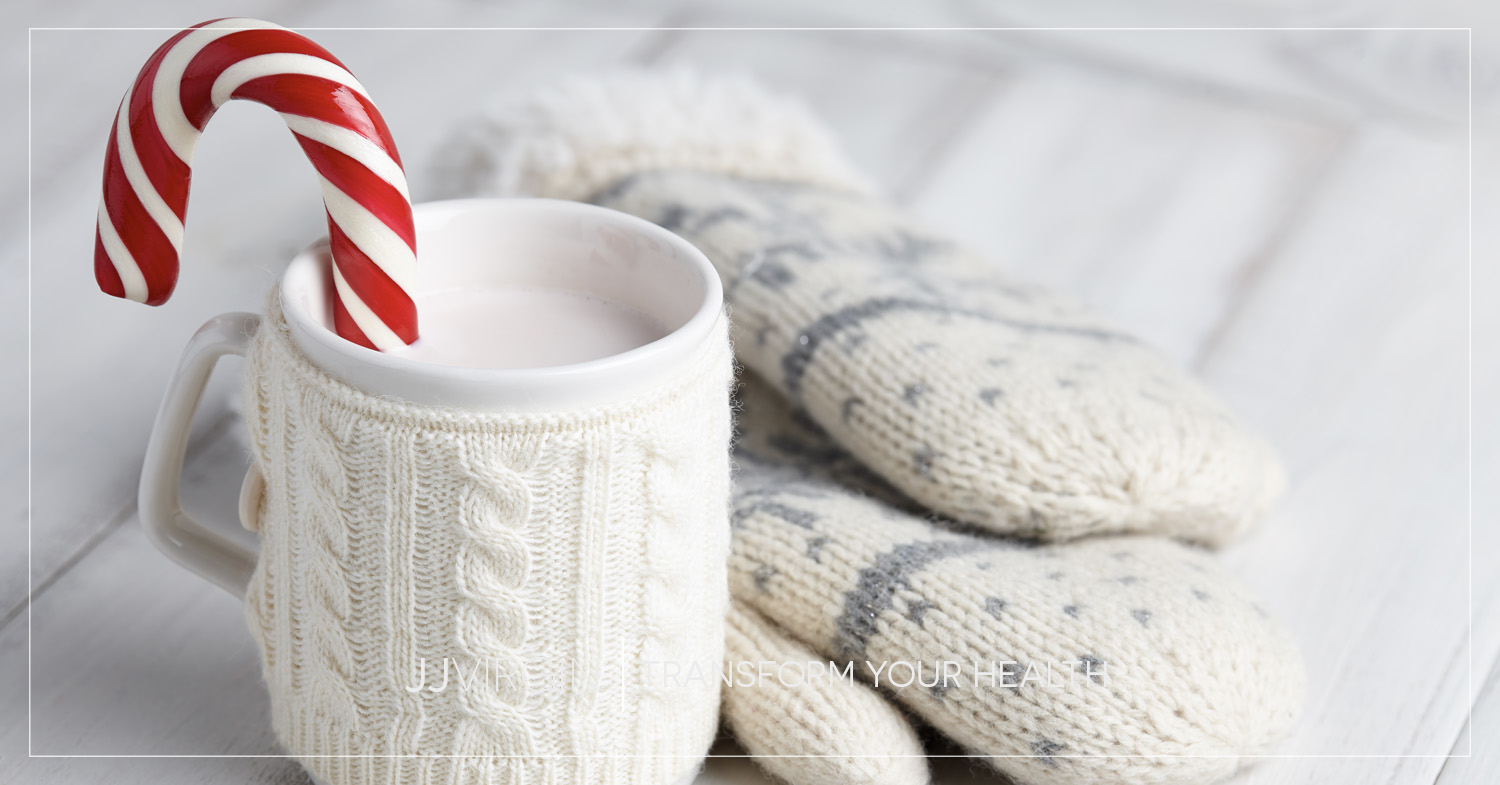 Recipe 12 Days of Shakes Candy Cane Hot Cocoa JJ Virgin