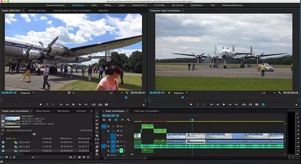 Premiere Pro CC Quick Tip Aktives Fenster im Vollbild darstellen