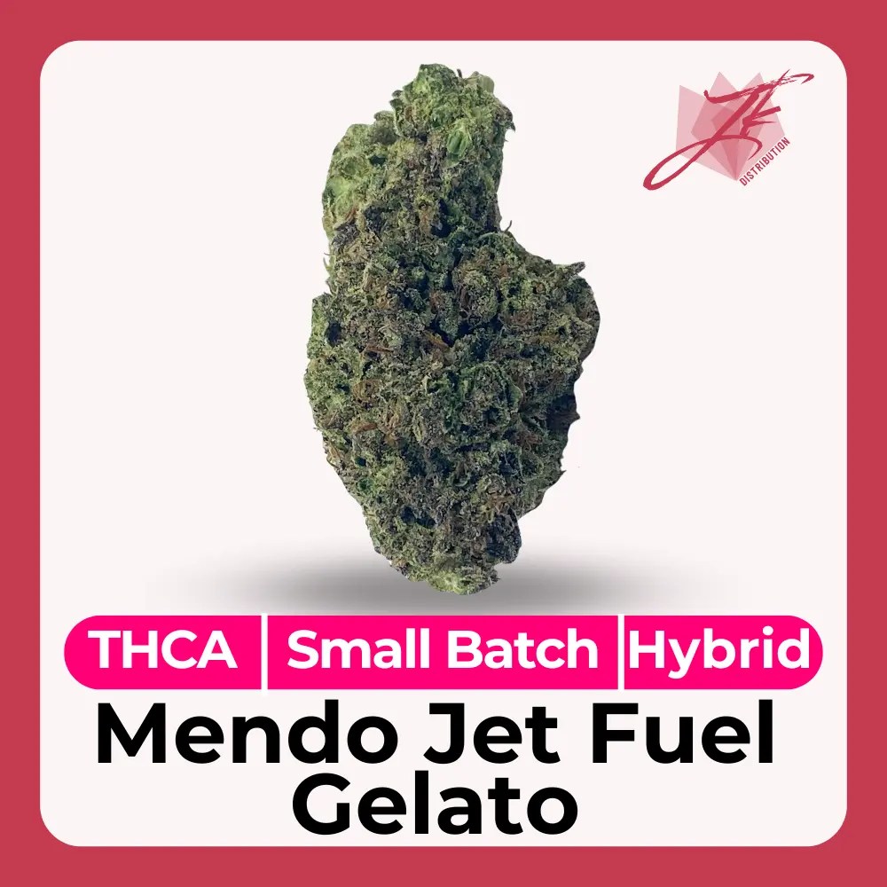 Mendo Jet Fuel Gelato Strain A Powerful Hybrid from Mendocino