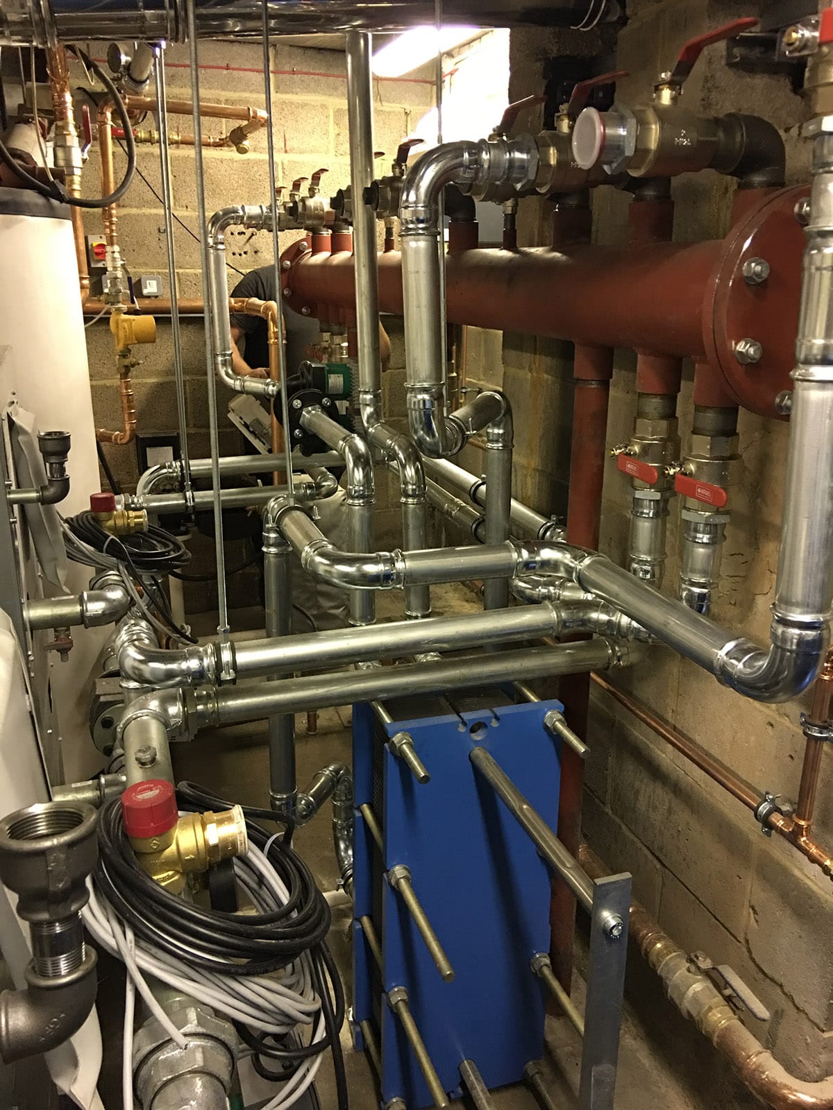 Commercial Boiler Installation JK Engineering Projects