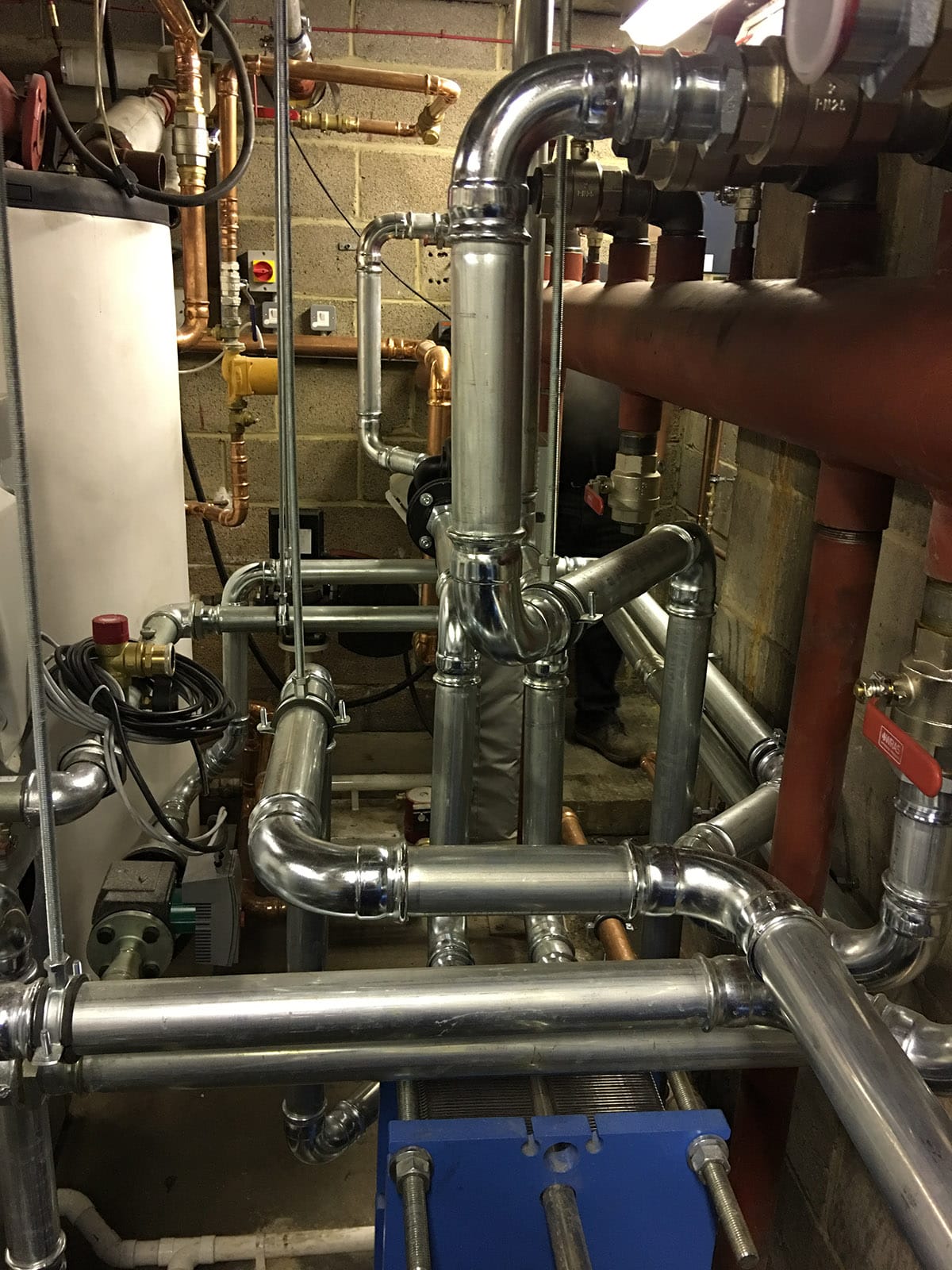 Commercial Boiler Installation JK Engineering Projects