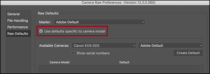 Julieanne Kost's Blog How to Create Custom Raw Defaults in Adobe