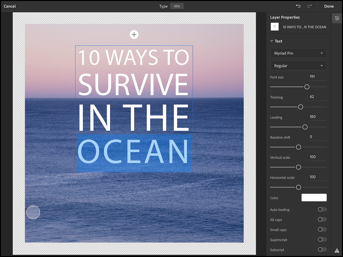 Julieanne Kost's Blog on iPad Object Select
