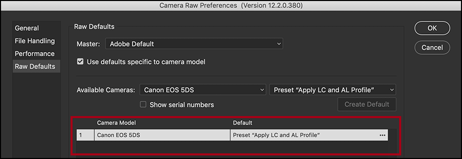 Julieanne Kost's Blog How to Create Custom Raw Defaults in Adobe