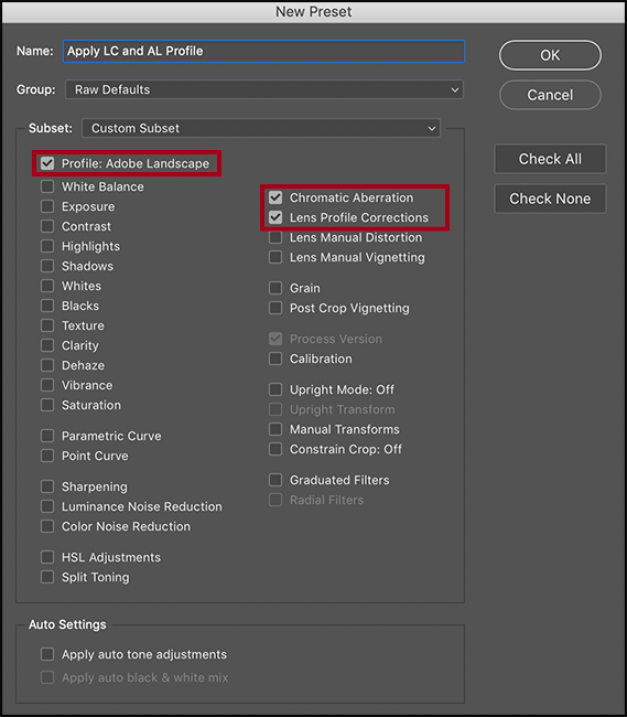 Julieanne Kost's Blog How to Create Custom Raw Defaults in Adobe