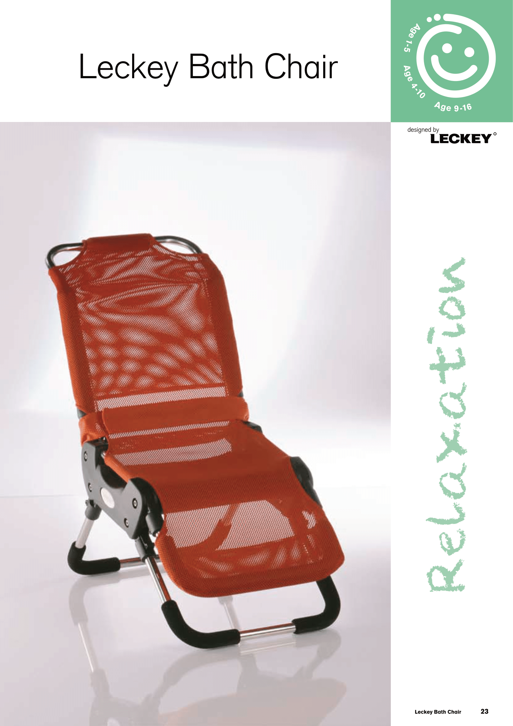 Bath Chair Leckey JKR Joy, Knowhow, Responsibility