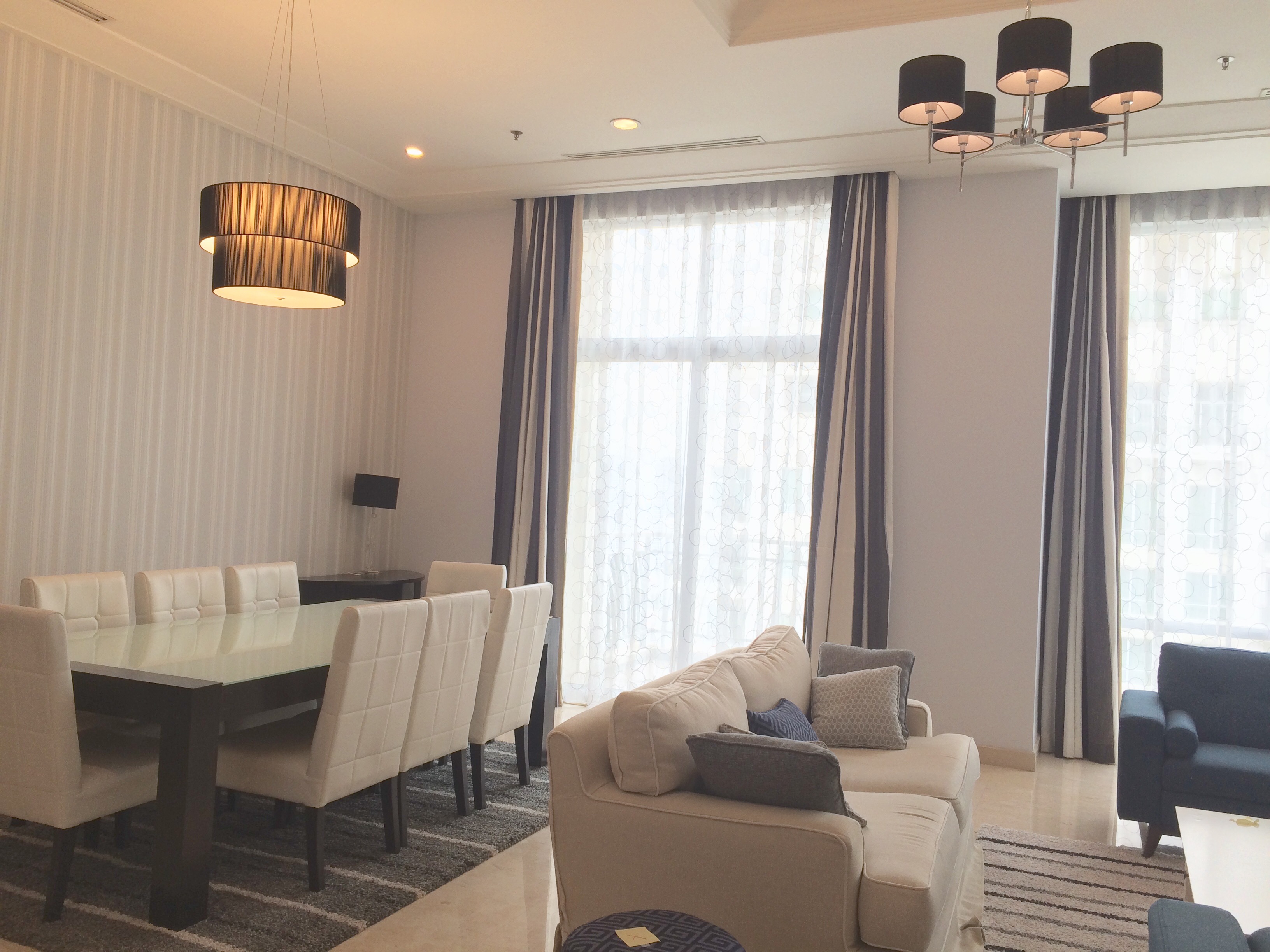 The Pakubuwono Residence 2+1 Unit USD 4000/Monthly Jakarta Apartments