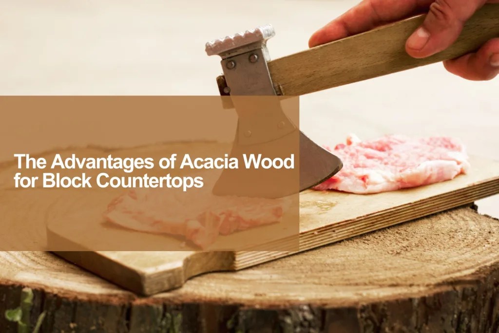 PT. Jati Luhur Agung Customizing Acacia Butcher Block Countertop for