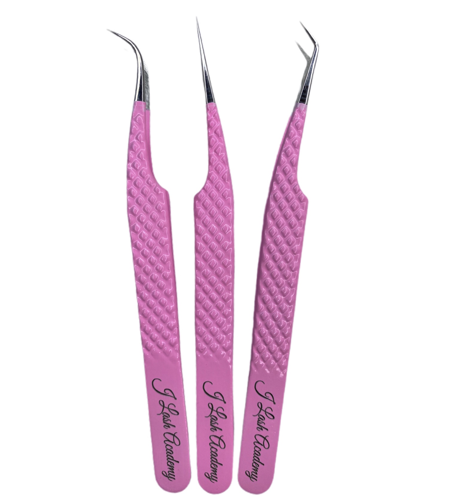 3 PAIRS OF LUXURY TWEEZERS J Lash Academy