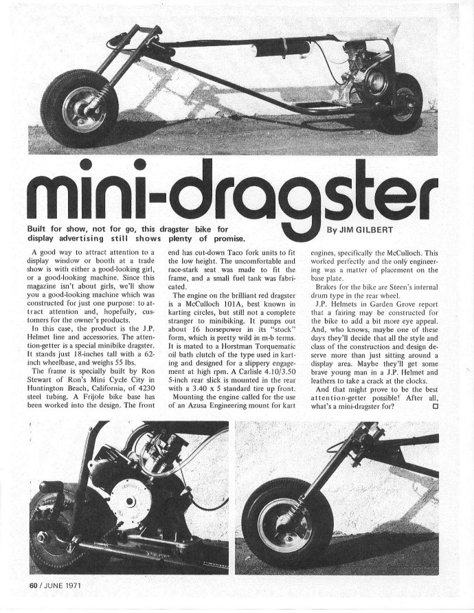 TWIN ENGINE DRAG BIKE