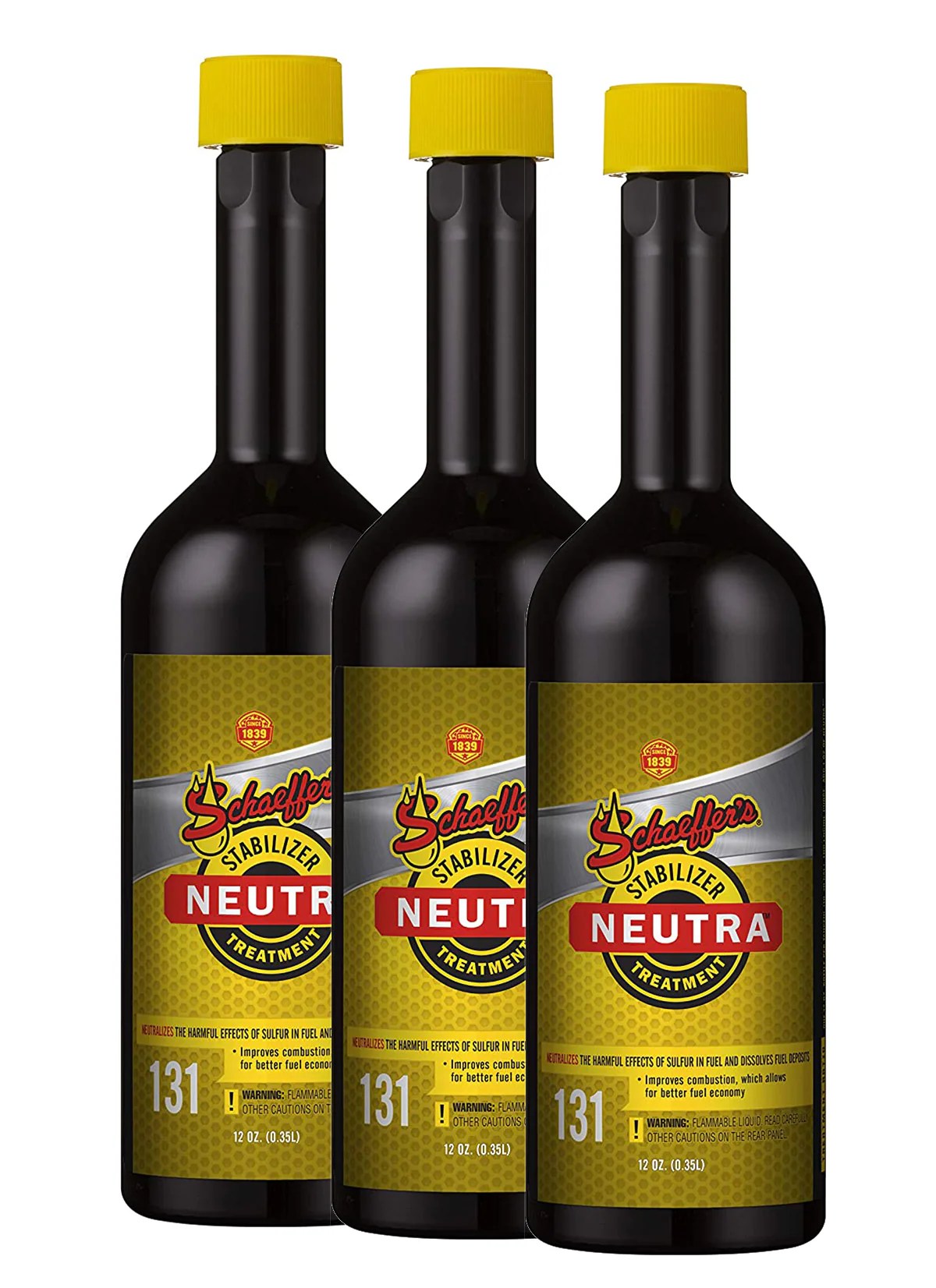 Schaeffer's Oil 131 NEUTRA Fuel Stabilizer Additive Treatment for Gas