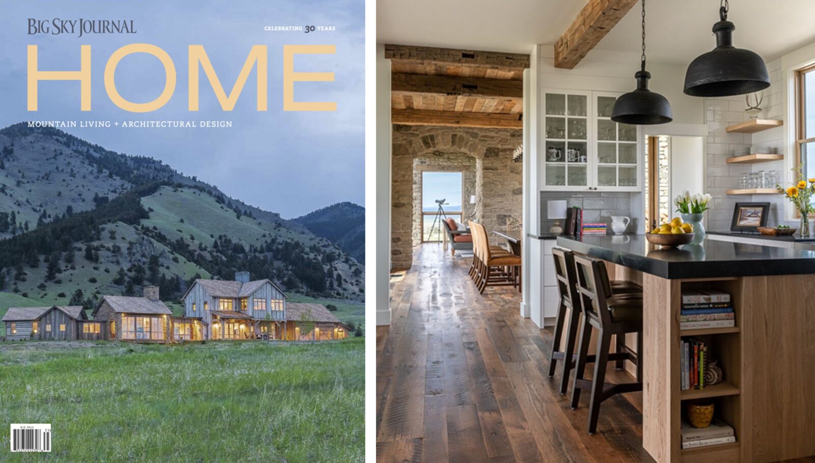 FEATURED HOME HANDCRAFTED MONTANA JLF Architects Jackson, WY