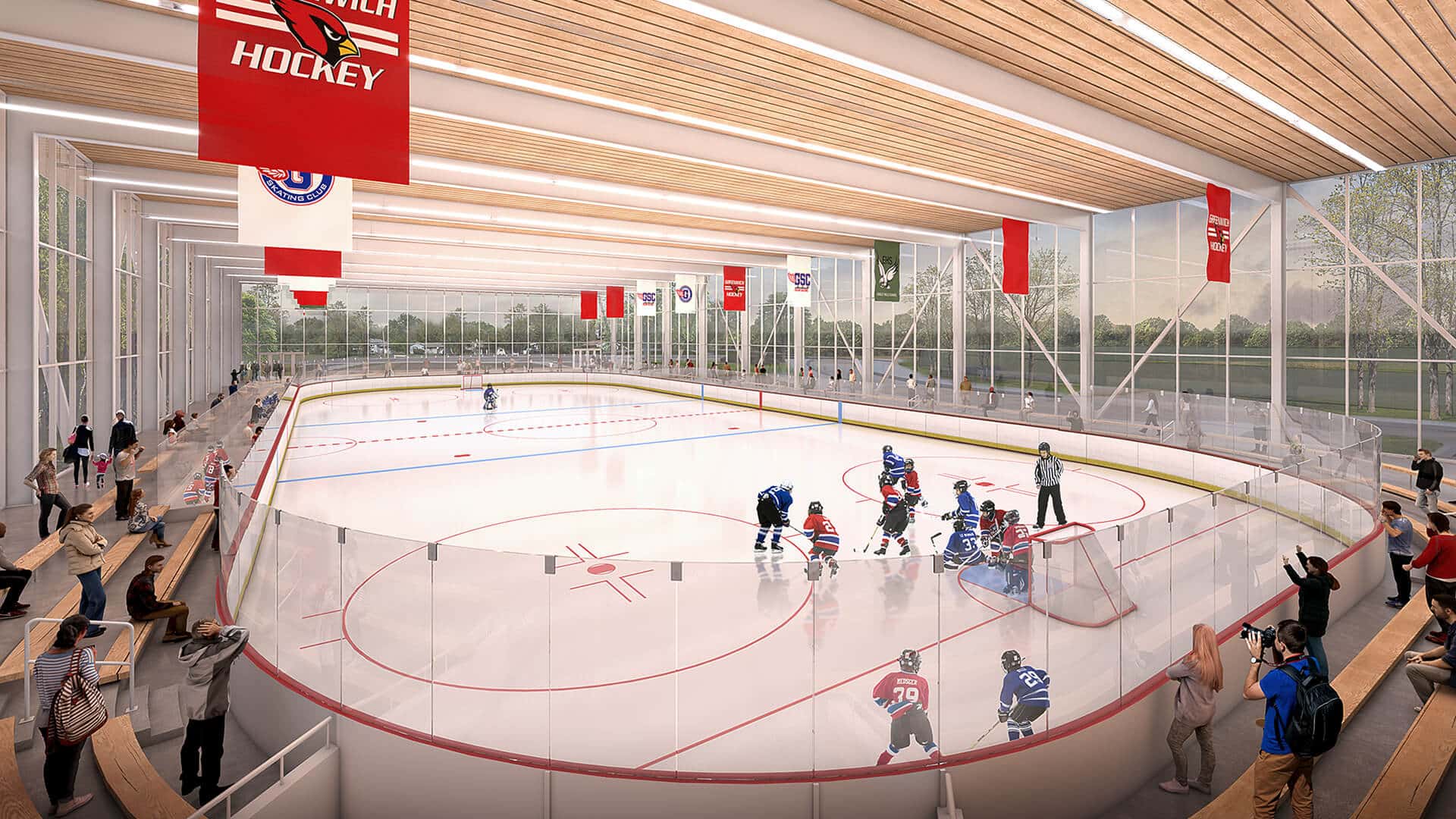 Dorothy Hamill Skating Rink JLG Architects